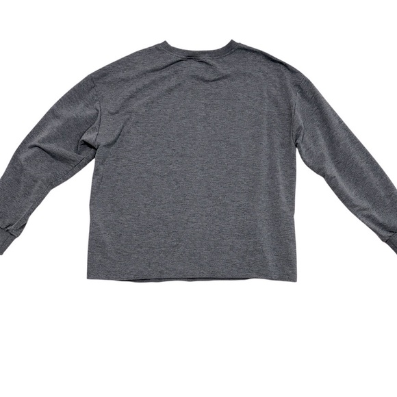 NEON MOON - SIZE LARGE - GRAY - LONG SLEEVES AND BRIGHT GRAPHIC ON FRONT B21 - Picture 2 of 8